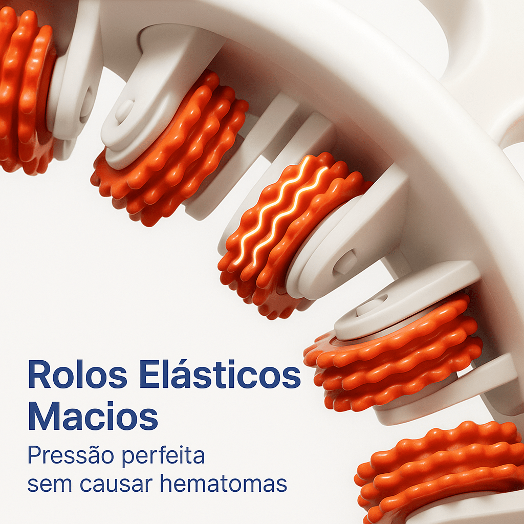 Drena Roller – Massageador Linfático para Lipedema e Celulite - Direct Ofertas