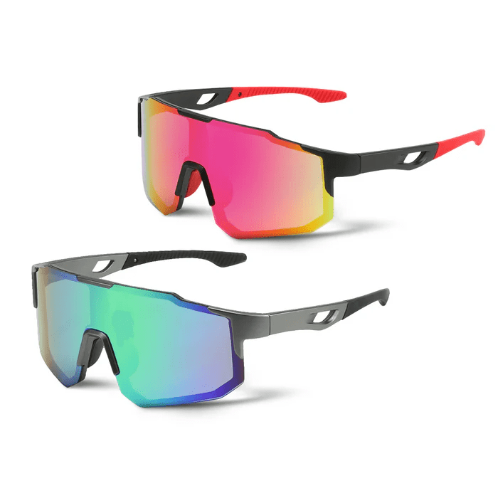 Kit 2 Windproof - Óculos de Sol para Corrida Ciclismo - Direct Ofertas