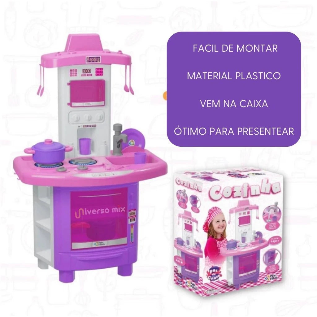 Kit Cozinha Infantil Completa Kit Cozinha Infantil Completa PS1 Direct Ofertas 