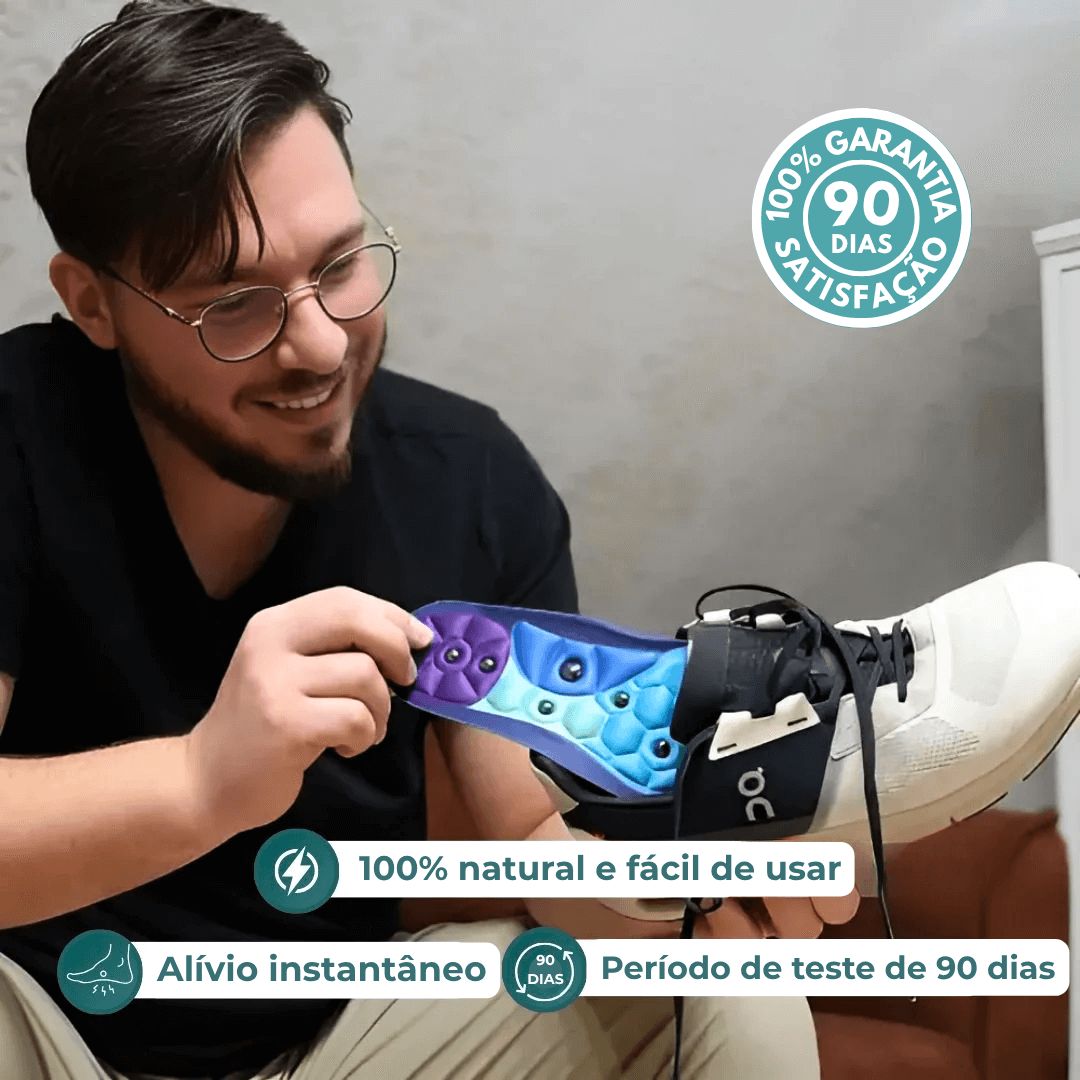 Palmilhas Magnéticas AlívioX - Direct Ofertas