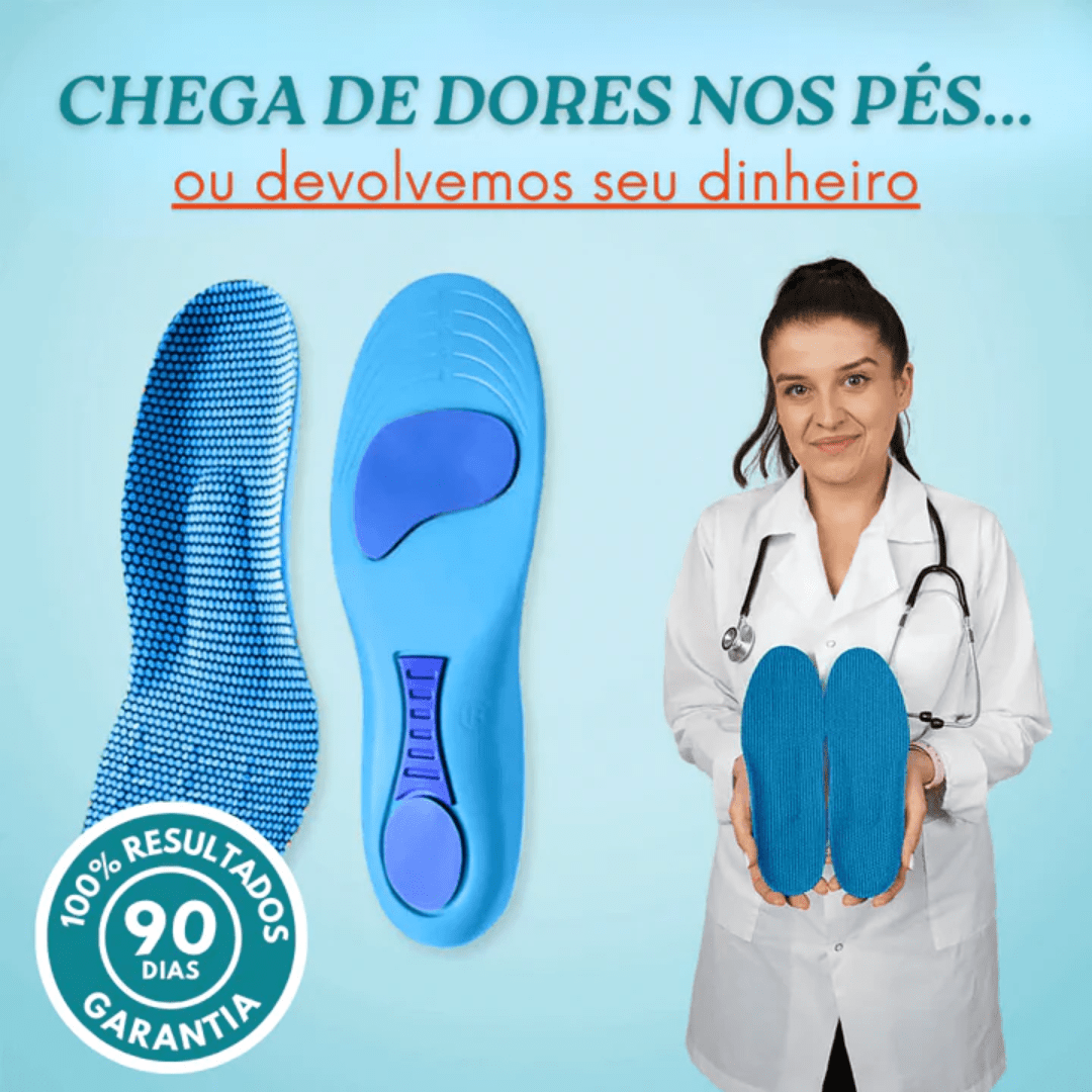 Palmilhas Revolucionárias Orthopedic - Alivio e Conforto Total - Direct Ofertas
