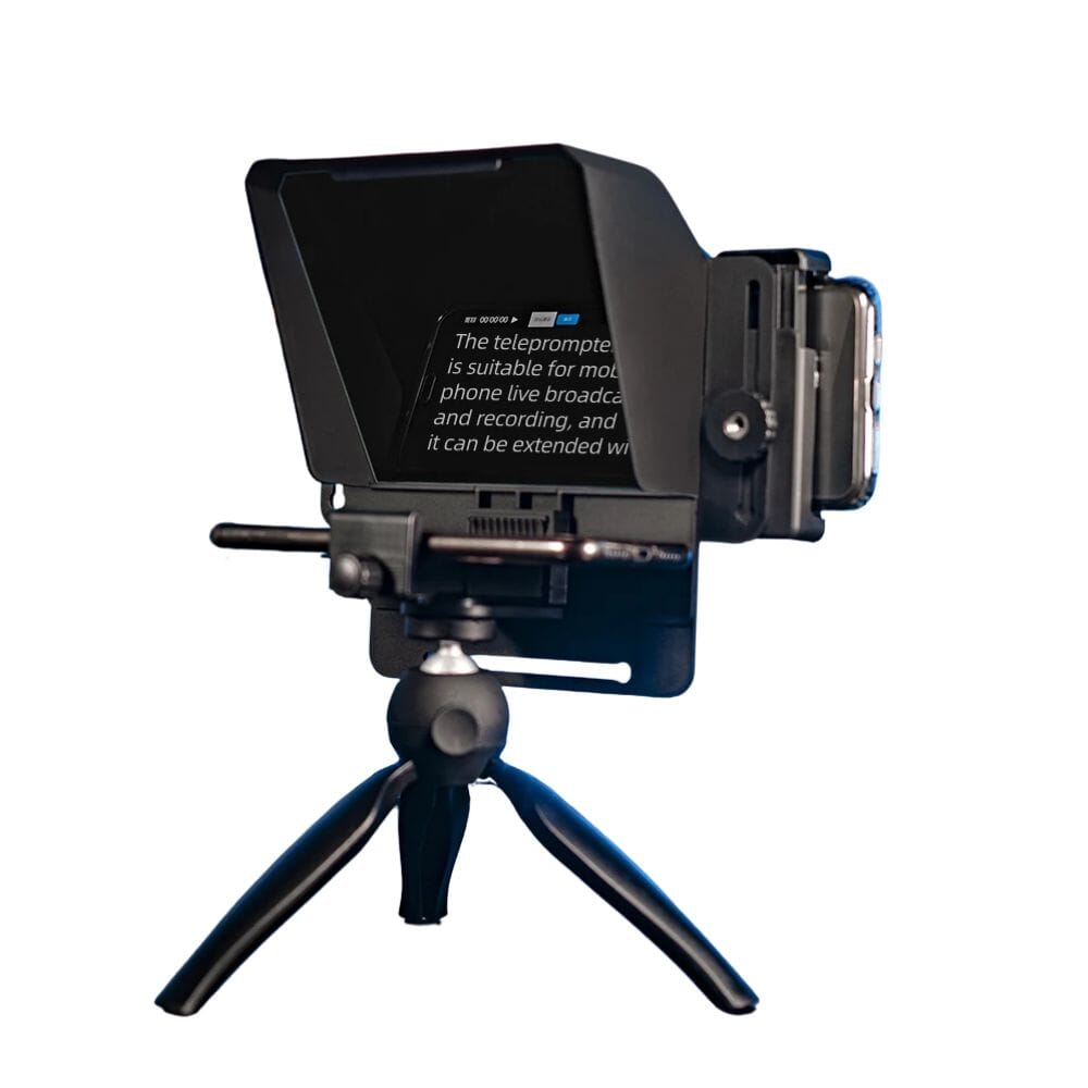 ProPrompt - Teleprompter para Smartphones e Câmera com Controle Remoto - Direct Ofertas