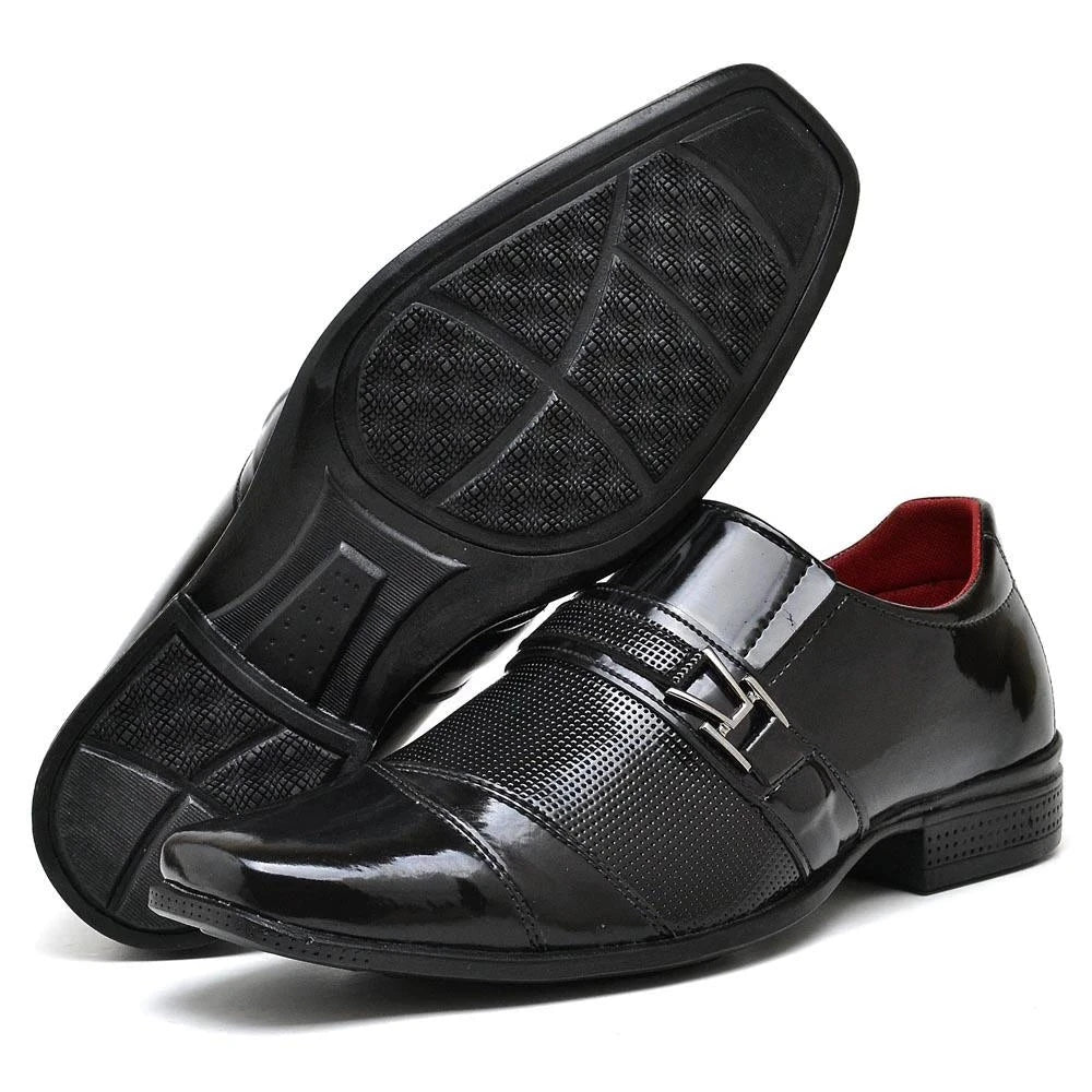 Sapato Social Masculino Verniz Sapato Social Masculino Verniz PS1 Direct Ofertas 
