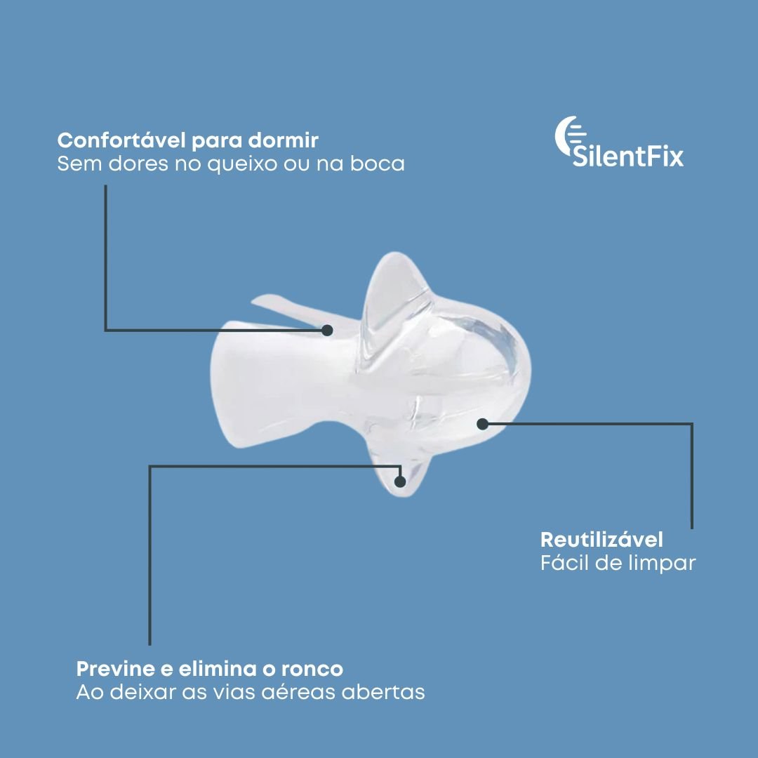 SilentFix® Solução Anti - ronco Instantânea - Direct Ofertas