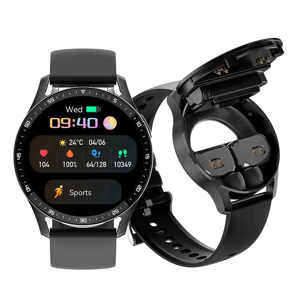 SmartWatch ProMax 2 em 1 | Relógio + Fone sem fio Ultra Beat (À Prova D'água) - Direct Ofertas