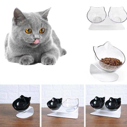 Tigela Ortopédica Anti Vômito para Gatos - Direct Ofertas