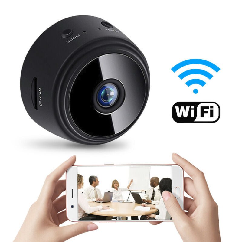 Mini Câmera WiFi HD - Tempo Real e Visão Noturna - Direct Ofertas